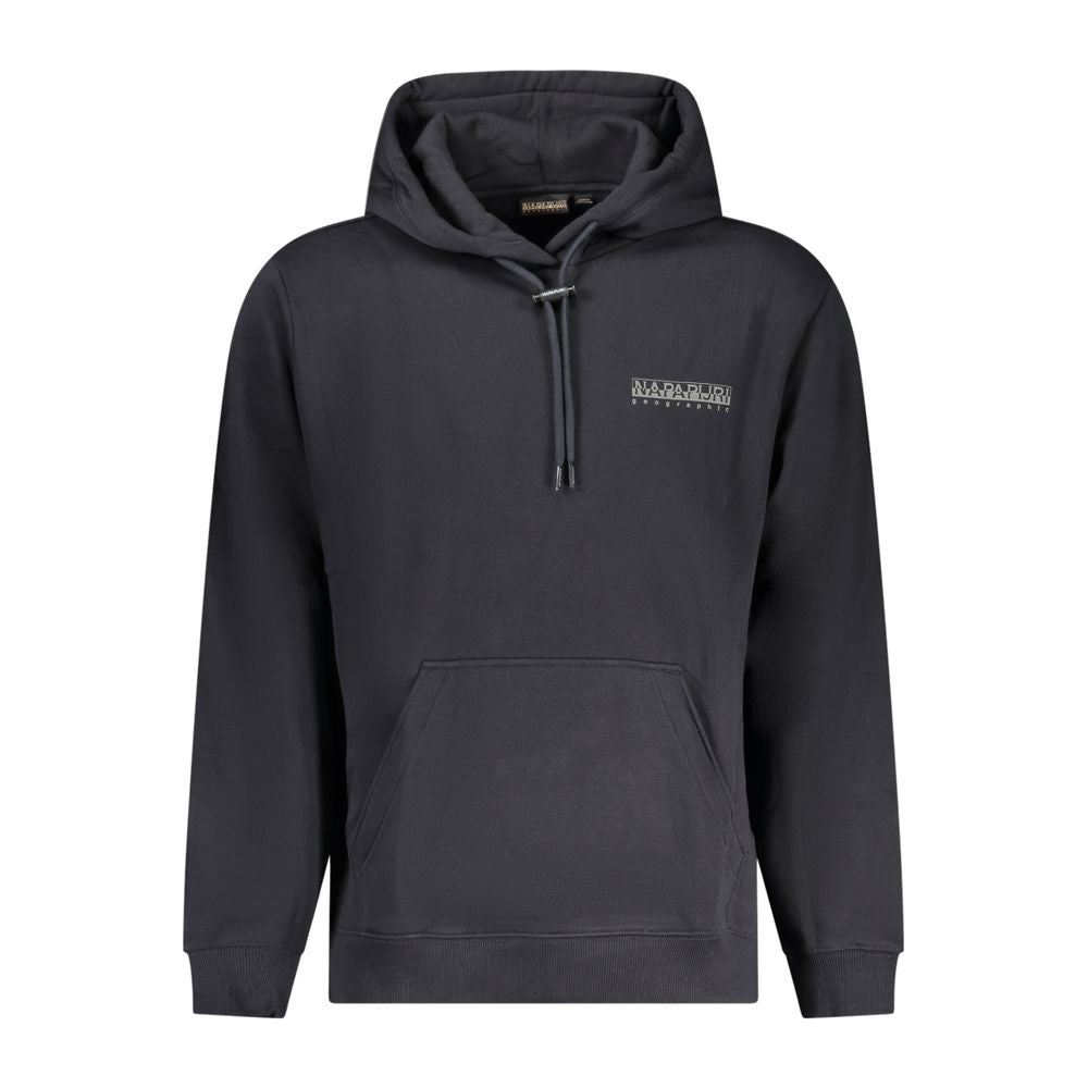 Napapijri Schwarzer Baumwollpullover für Männer